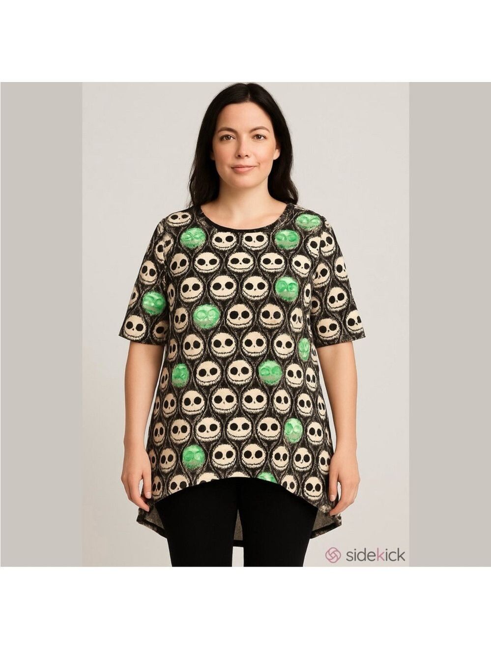 Lularoe Disney Night Before Christmas Jack Skellington Irma Tunic Woman’s XXS